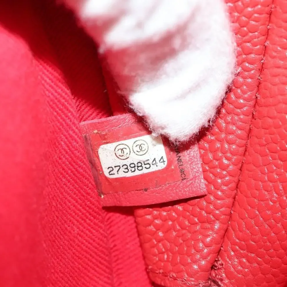 Chanel Matelasse Chic Affinity Chain Shoulder Bag Red